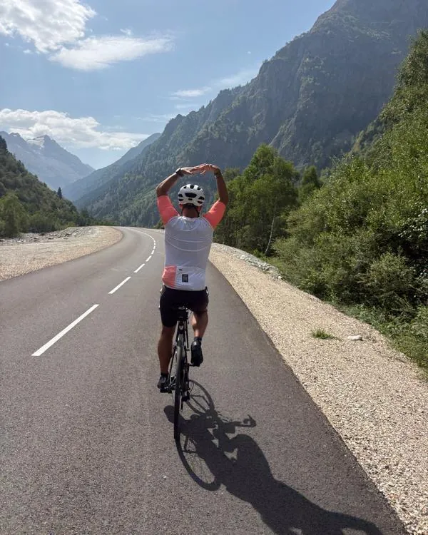 Cindy à l’entraînement ou en course