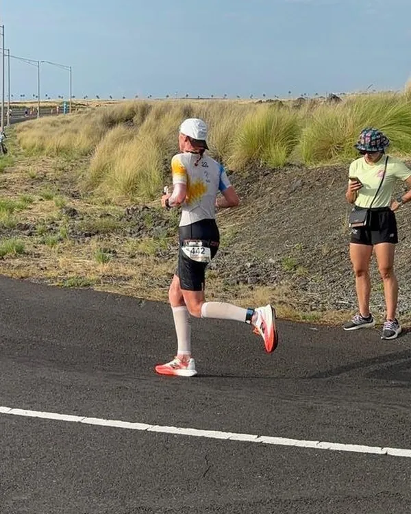 Cindy à l’entraînement ou en course